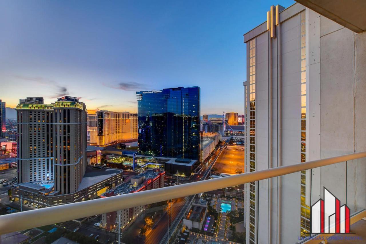 Mgm Signature-29-607 F1 Track & Strip View Balcony Las Vegas Buitenkant foto