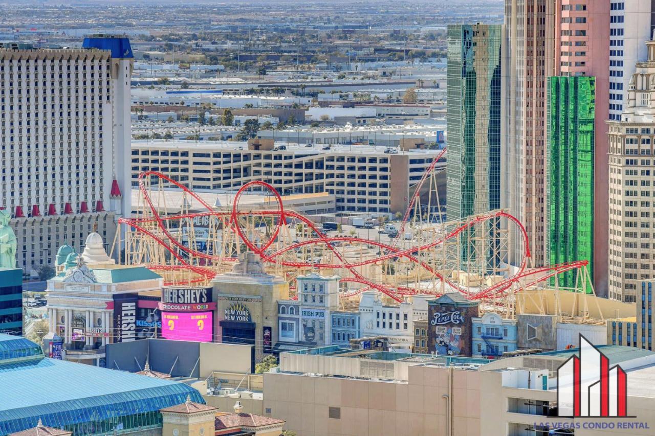 Mgm Signature-29-607 F1 Track & Strip View Balcony Las Vegas Buitenkant foto
