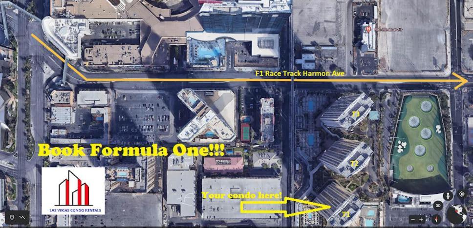 Mgm Signature-29-607 F1 Track & Strip View Balcony Las Vegas Buitenkant foto